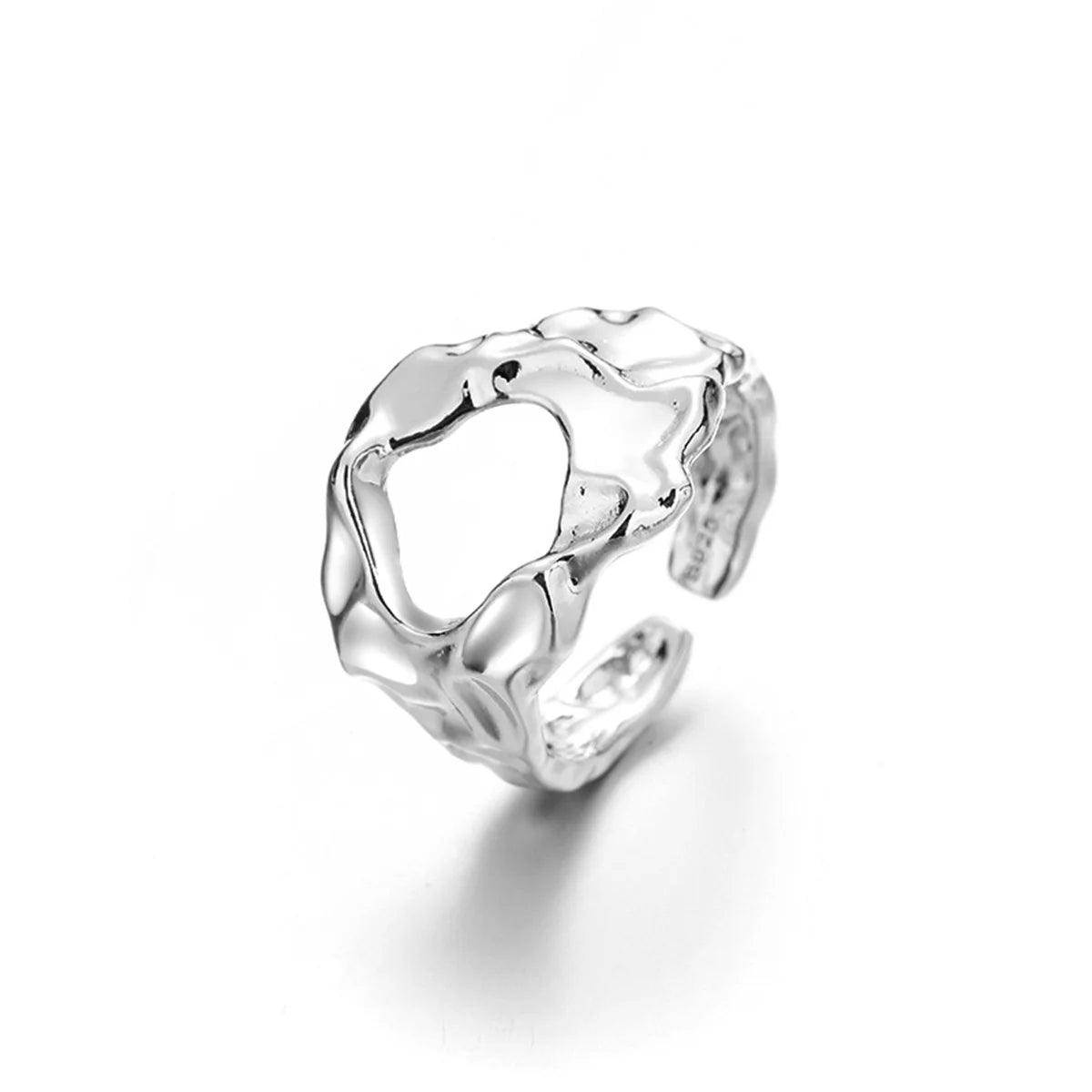 Silver Meteor Ring | Side View