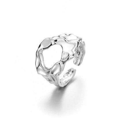 Silver Meteor Ring | Side View