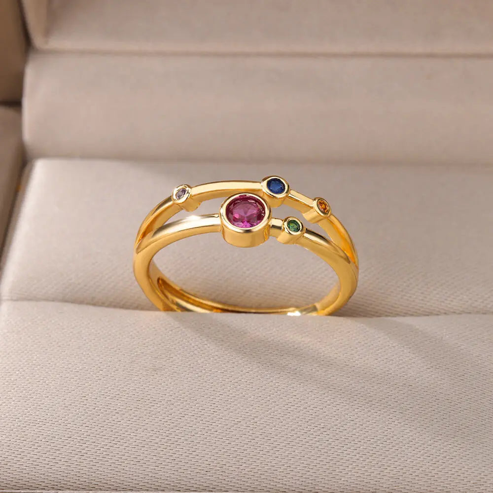 Asteria Ring - Gold